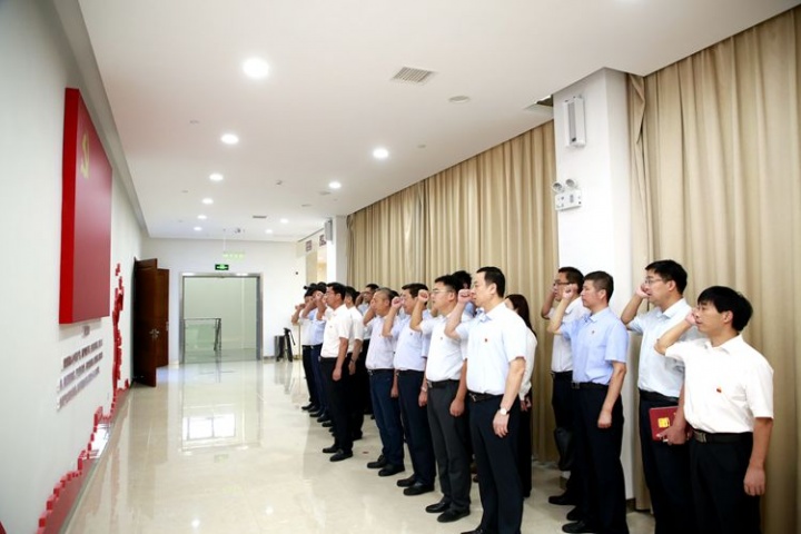 洋河新区党工委领导班子“不忘初心、牢记使命”主题教育专题学习班开班