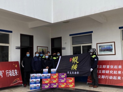 向疫线的“逆行者”致敬——中扬镇纵横车友会为战“疫”助力
