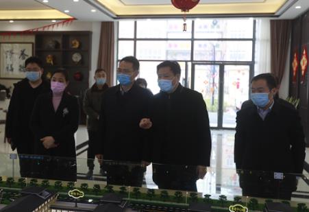 李爱华调研疫情防控和重大项目复工准备工作