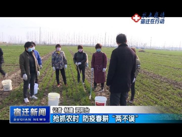 【视频】抢抓农时 防疫春耕“两不误”