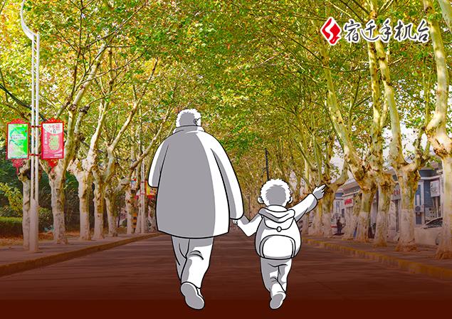 漫画 |战“疫”老爸说，文明是这样的