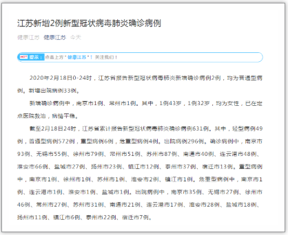 这十个字，帮你解读江苏医疗战“疫” 的成绩单！