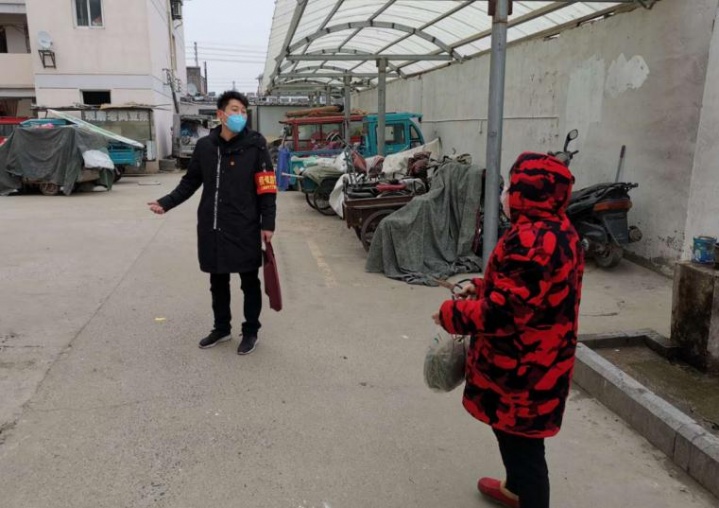 古楚街道退伍军人们：疫情即战情  退役不褪色  防控疫情建新功