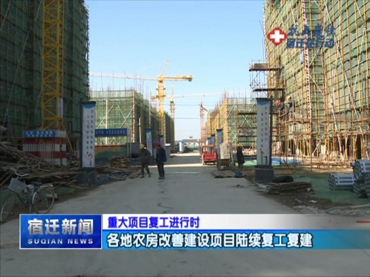 【 重大项目复工进行时】各地农房改善建设项目陆续复工复建
