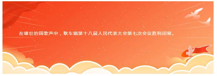 耿车镇第十八届人民代表大会第七次会议胜利召开