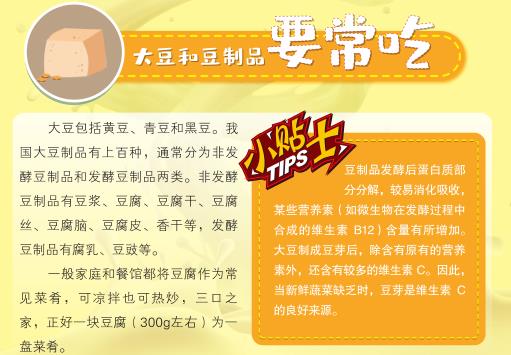 【全民营养周】大豆和豆制品要常吃