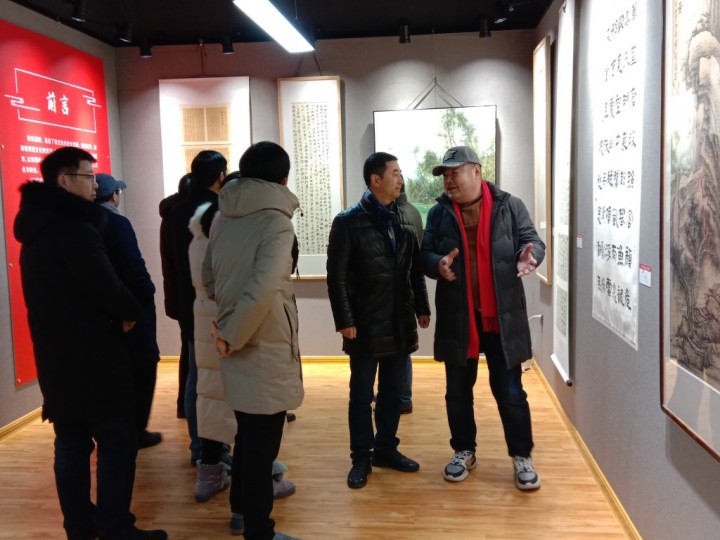 “翰墨寄情，共筑小康”——洋河·宿豫文化走亲书画展启幕