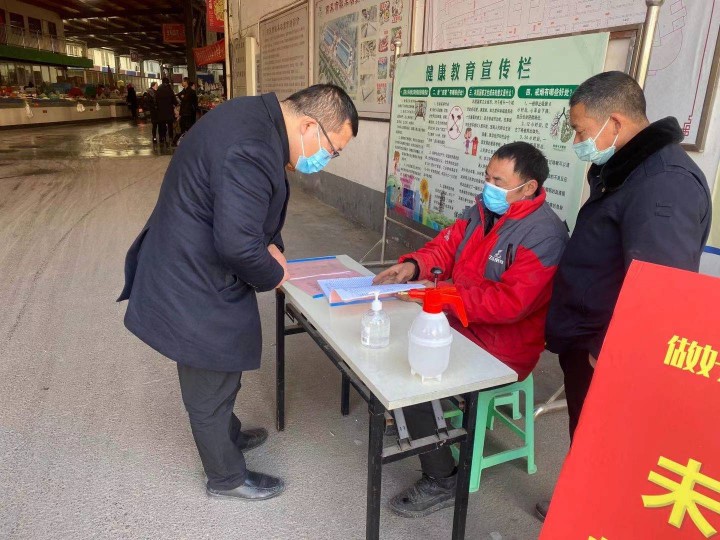 耿车镇“12310”织牢冬春季疫情防控网
