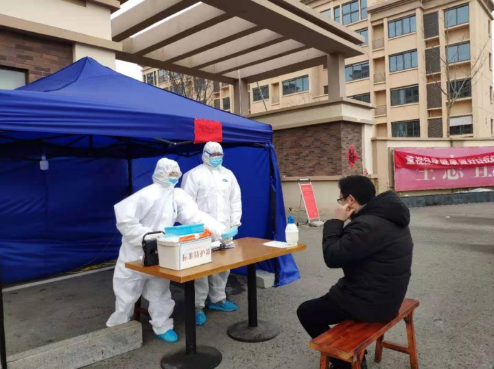 耿车镇开展疫情防控应急处置演练