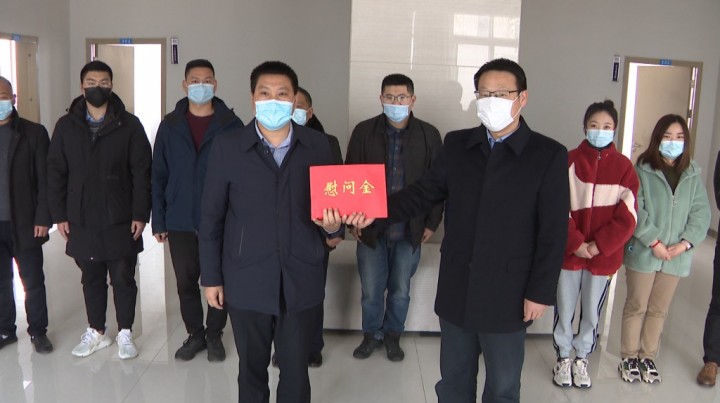 顾宇 陈恒慰问春节期间一线在岗人员