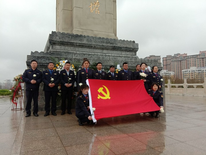 洋河新区：形式多样开展清明祭扫活动