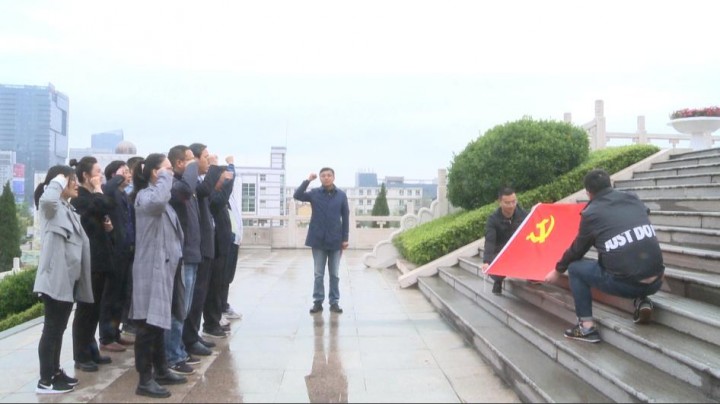 集聚区赴宿北大战纪念馆开展党史学习教育活动