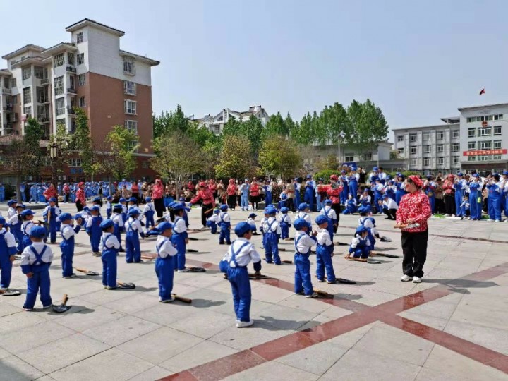 洋河新区仓集片区：300家庭参加“军民大生产”亲子活动