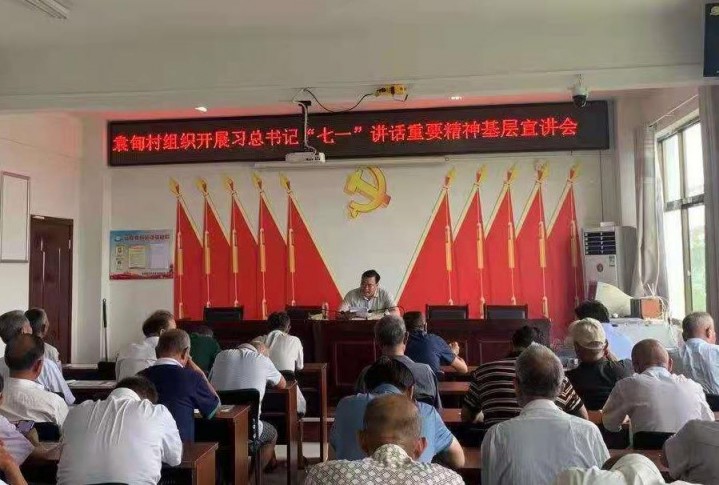 皂河镇：深入学习“七一”重要讲话 凝聚奋进力量