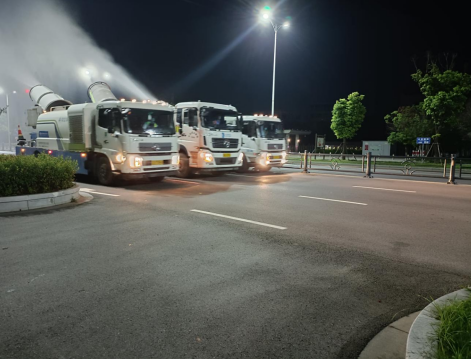 现场视频！凌晨1时起！宿豫区对城区道路全面消杀！