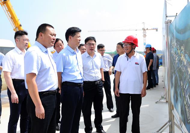 张先彦专题调研皂河龙运城项目建设