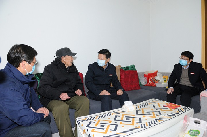 雨寒情深送温暖，一枝一叶总关情——张先彦开展春节前走访慰问和安全生产检查