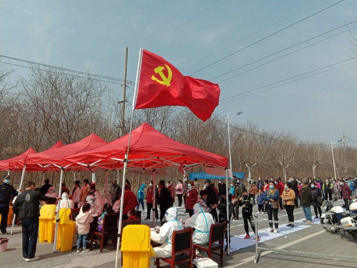 洋河新区：全区域开展全员核酸检测 全力筑牢疫情防控安全防线