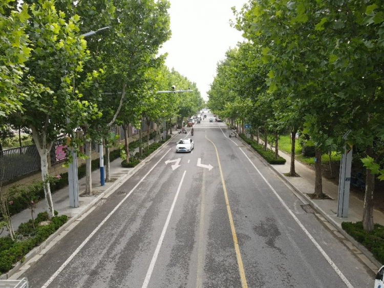 洋河新区旅游交通建设局：维修道路 保障开学