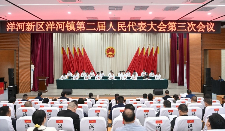 洋河镇第二届人民代表大会第三次会议胜利召开