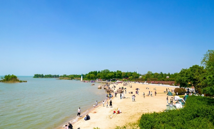 “玩”美五一假日 “趣”游骆马湖畔