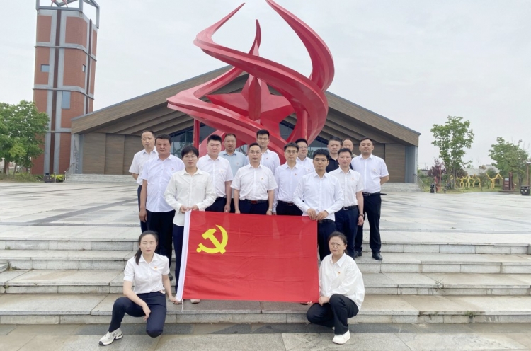 洋河资规分局党支部开展党风廉政教育暨5月份主题党日活动