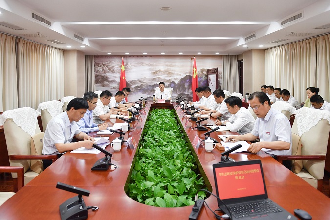 张先彦在省生态环境保护督察交办问题整改推进会上强调：对照目标、全力攻坚，努力开创湖滨生态文明建设的新局面！