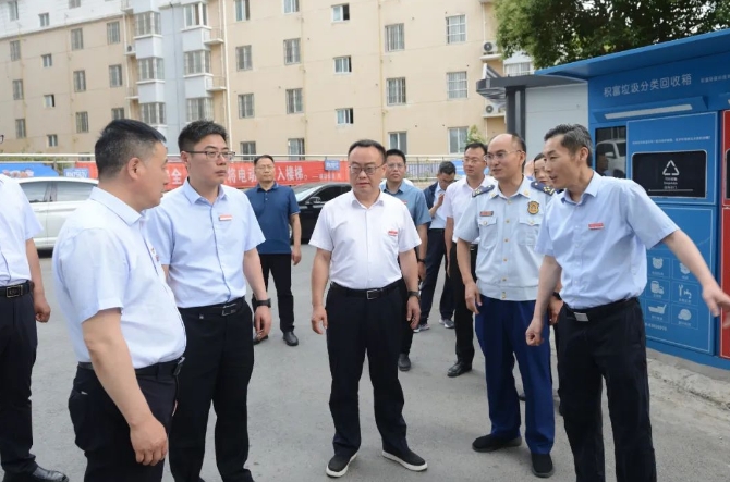 湖滨新区召开居住小区环境十大突出问题“微治理”行动工作交办会