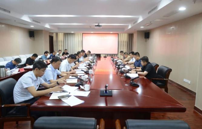 黄墩湖滞洪区桌面推演调度会在湖滨新区召开