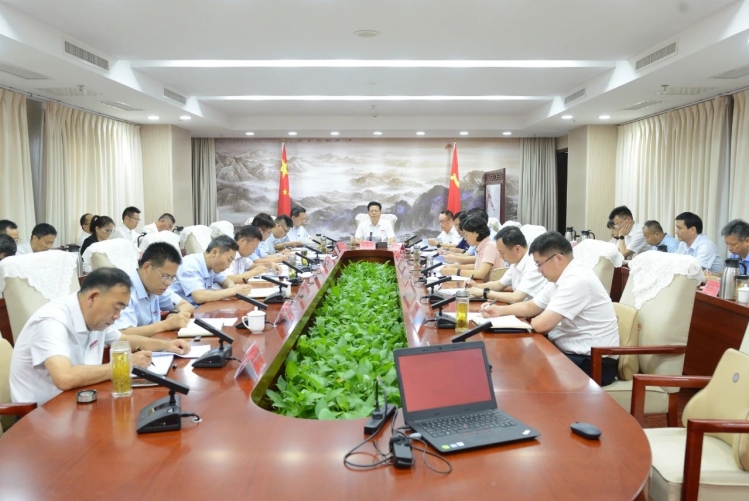 湖滨新区召开党工委会议 传达学习党的二十届三中全会精神