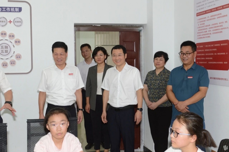 市人民检察院检察长张登高到湖滨新区调研全国文明城市结对共建工作