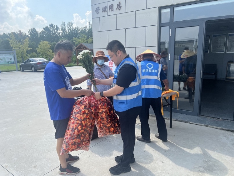 区政社办积极推进文明祭扫宣传活动