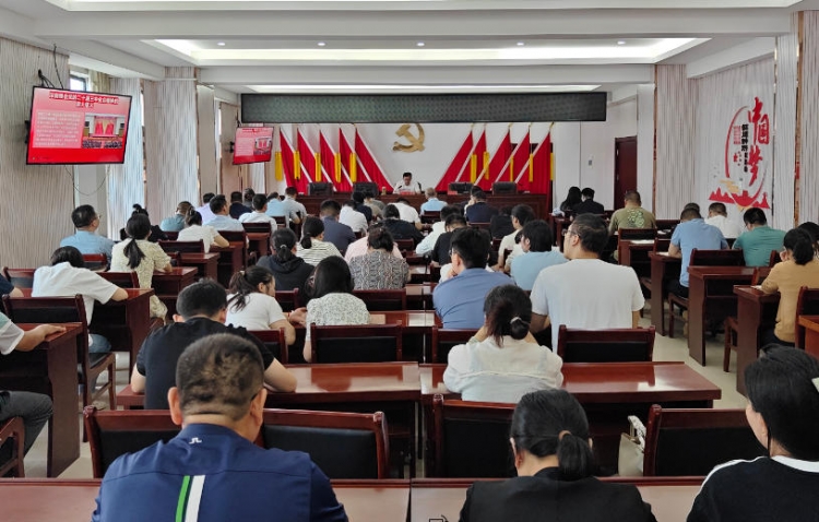 市湖滨新区党工委宣讲团在井头街道开展宣讲学习贯彻党的二十届三中全会精神