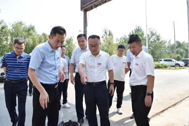 陈磊现场推进突出生态环境问题整改工作