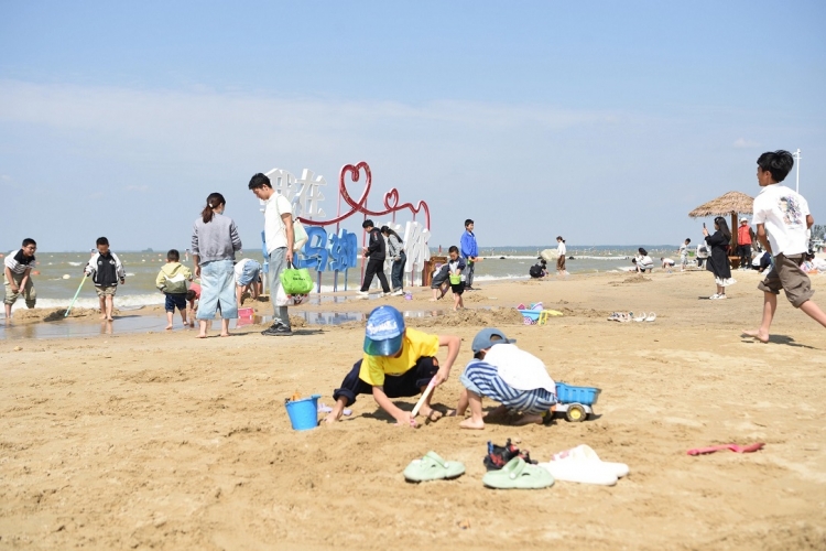 国庆假期 骆马湖国家级旅游度假区欢乐满溢
