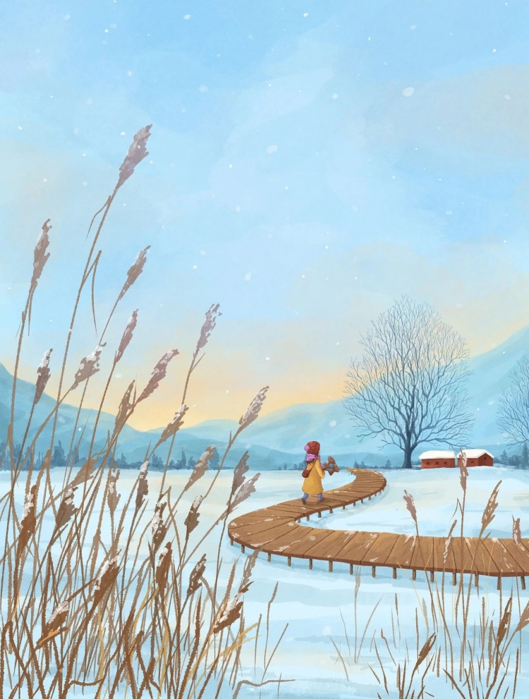 【夜读】这个冬天想和你一起看雪，不止看雪，不止冬天