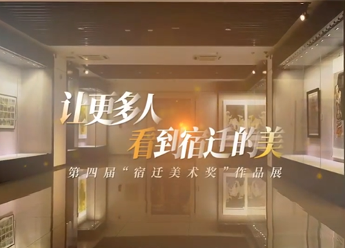 探展vlog——让更多人看到宿迁的“美” 第四届“宿迁美术奖”作品展开展啦！