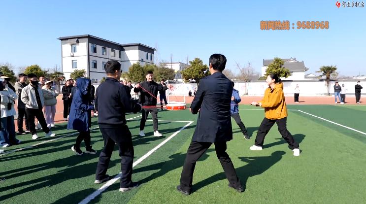 皂河镇：举办趣味运动会 绽放绚烂活力