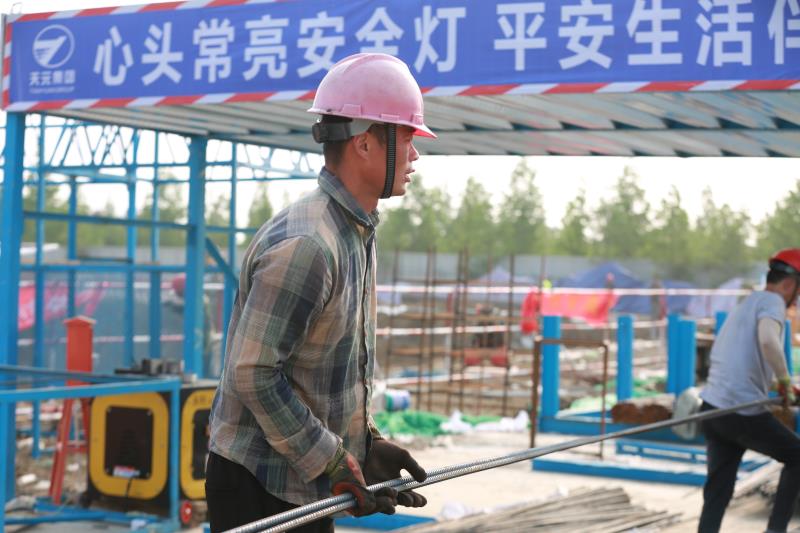 泗洪：重大项目建设忙
