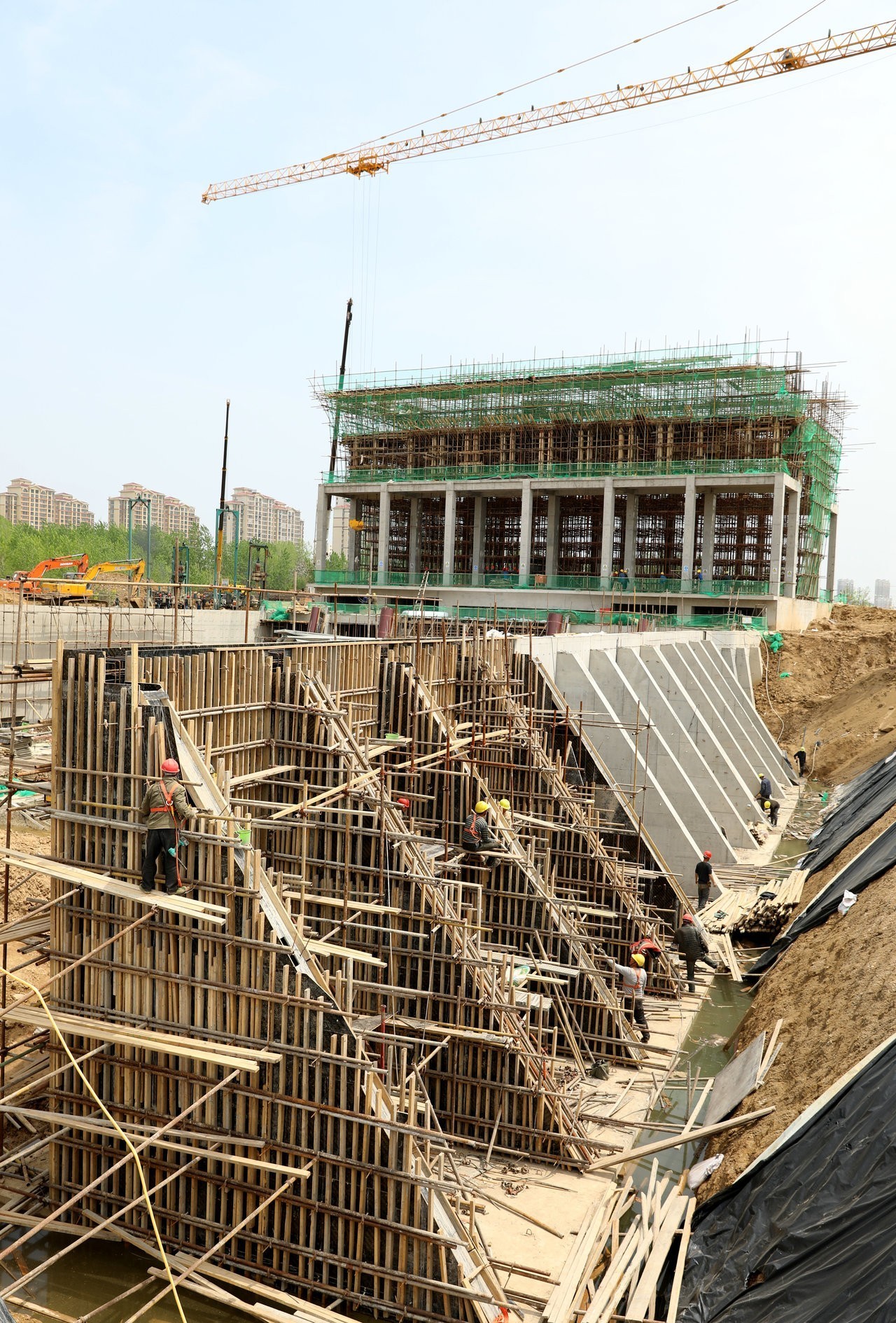泗洪：重点工程建设如火如荼
