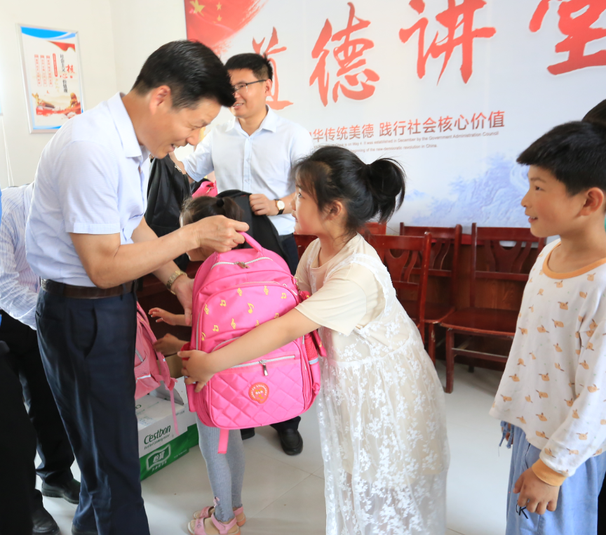 刘涧村的别样六一：水利情“点亮小书包”