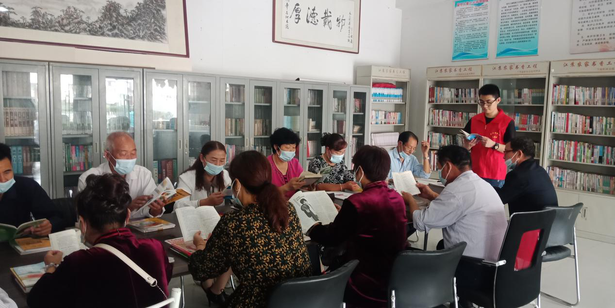 胡集镇开展全面阅读推广活动，让居民在阅读中丰盈精神