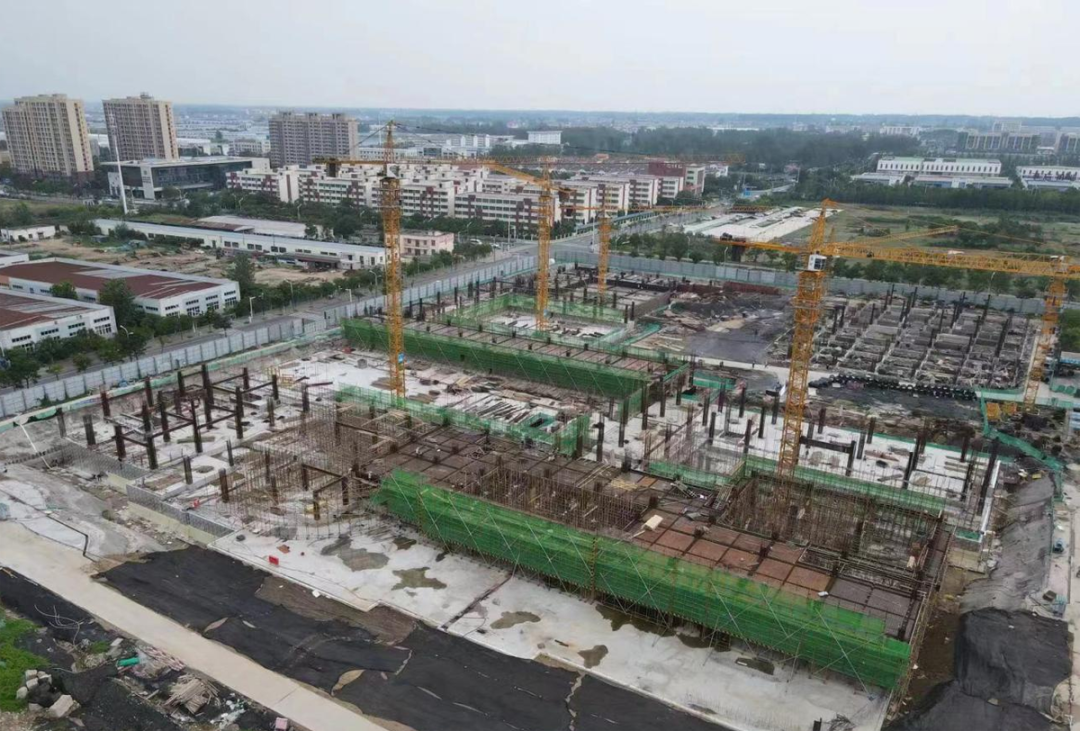 将提供5000余个学位！——苏宿工业园区第三所义务教育学校地下主体结构完工