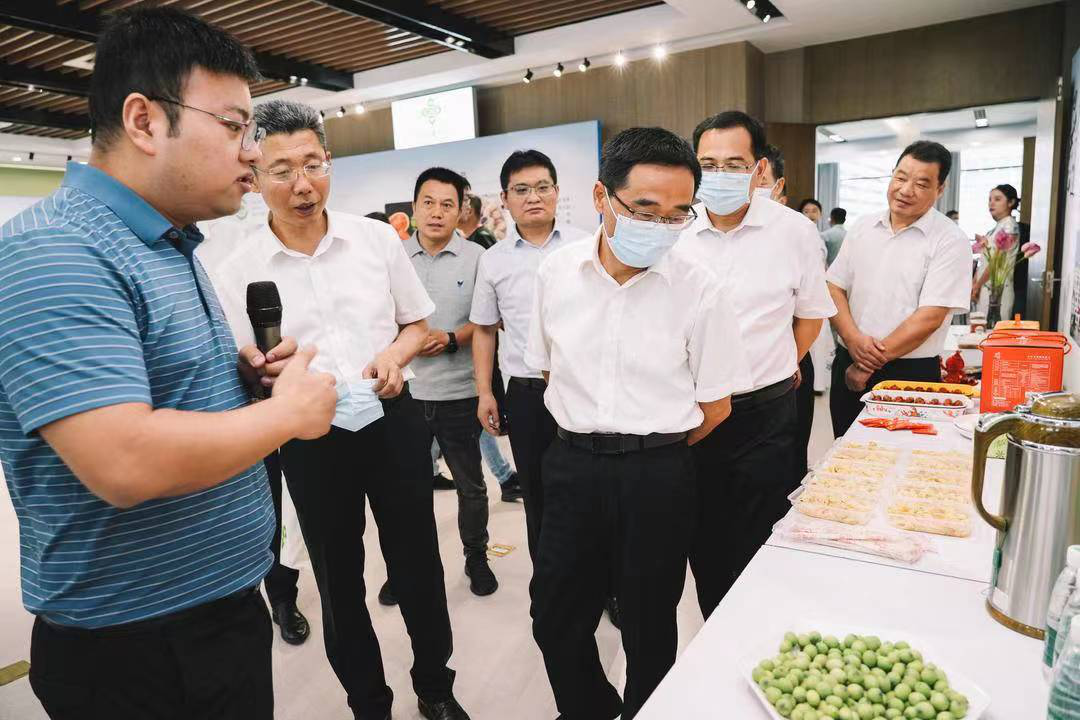 泗洪名特优农产品亮相江苏省农副产品展示展销中心