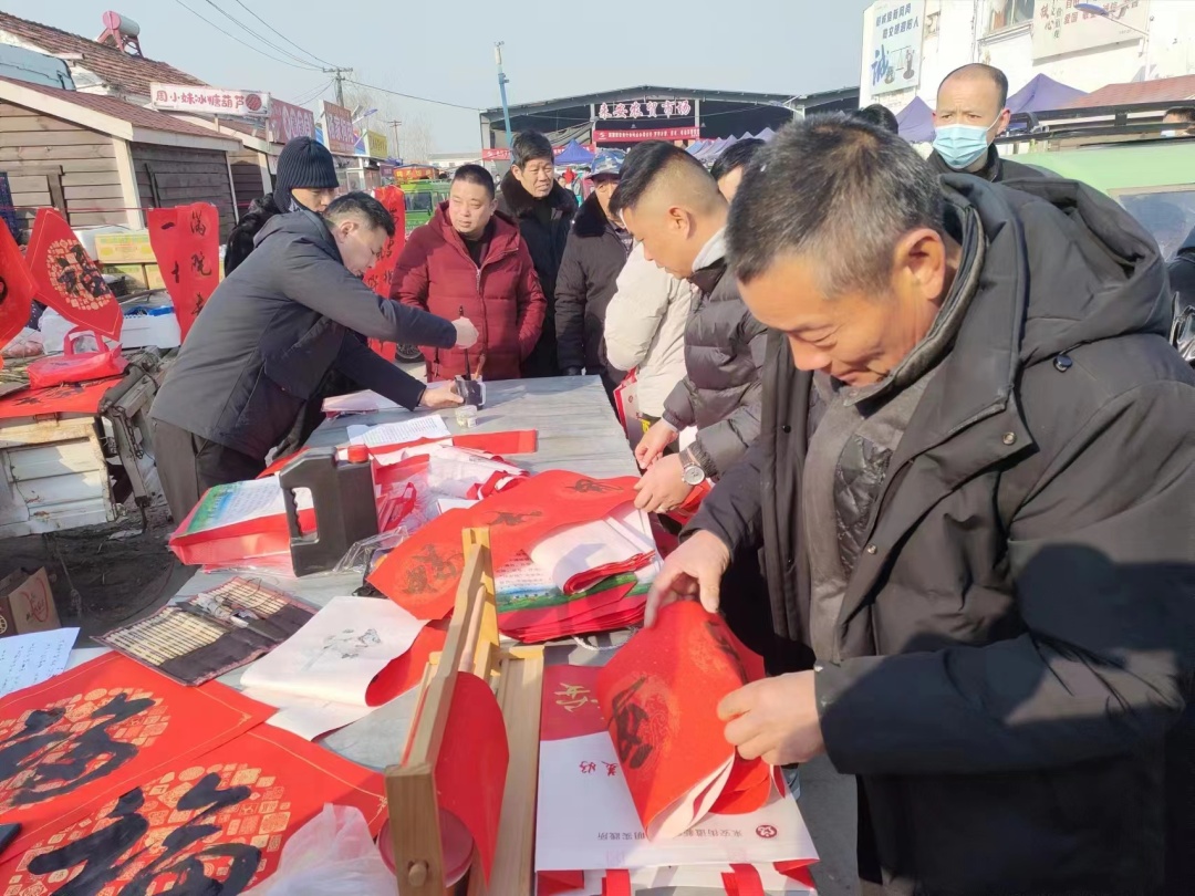 我们的节日·春节丨泗阳来安街道：理论“年货”进万家 党员冬训添“墨香”