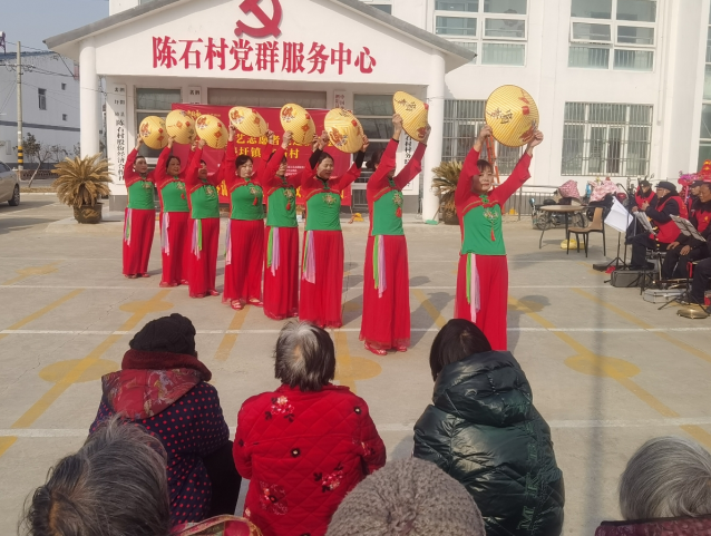 泗阳县裴圩镇：“文艺送理”进基层让党员冬训“热”起来