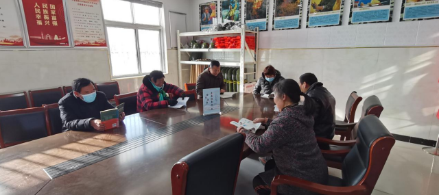卢集镇陈洼村：冬训促学 书香满屋
