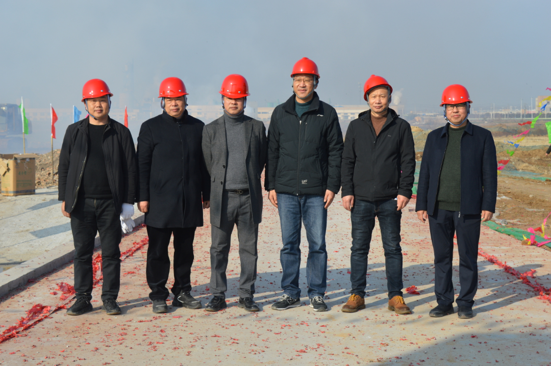 泗阳县市场监管局招引华泽功能纤维项目正式开工