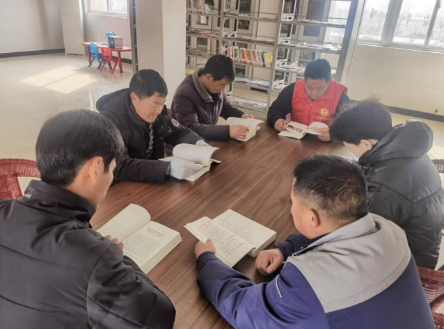 强国复兴有我丨卢集镇周岗嘴村：书香长伴 知识同行