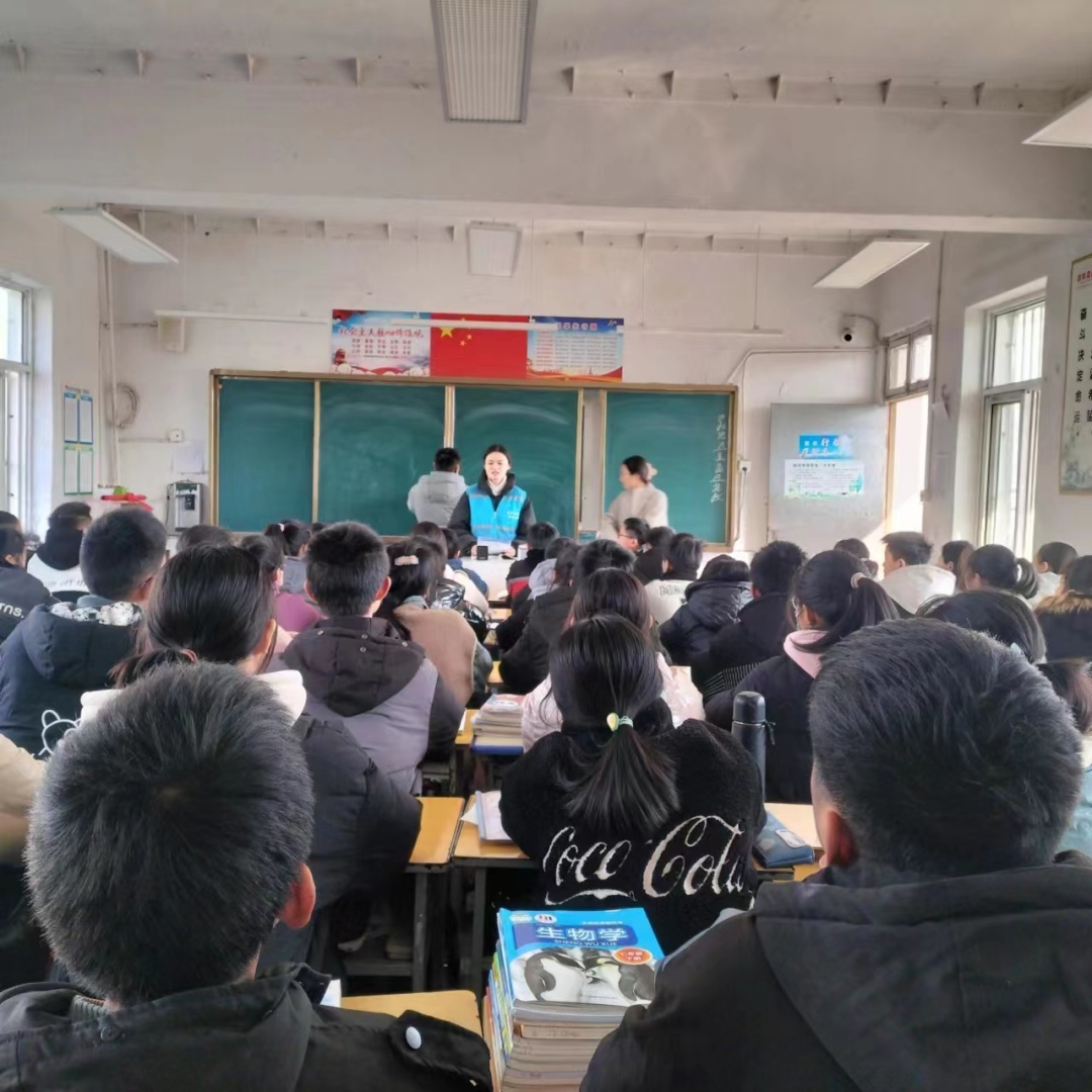 泗阳县临河镇开展网格宣传进校园活动